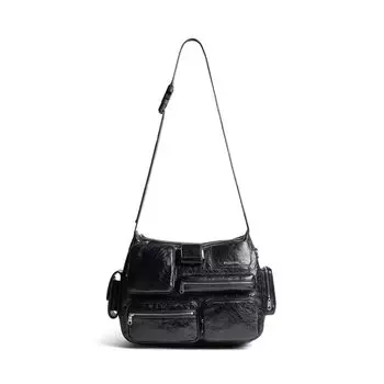 Сумка-мессенджер Superbusy BALENCIAGA, черный