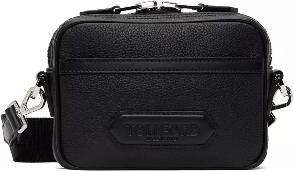 Сумка-мессенджер Traveller Mini из мягкой зернистой кожи TOM FORD