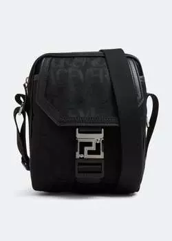 Сумка-мессенджер Versace Versace Allover, черный