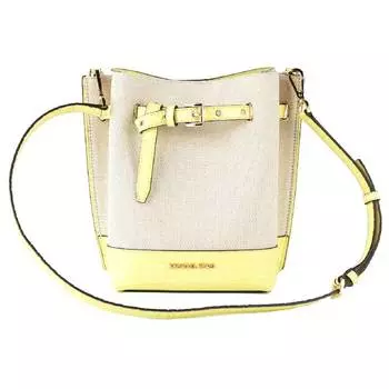 Сумка Michael Kors Emilia, бело-желтый