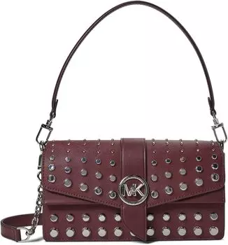 Сумка Michael Kors Greenwich Medium Convertible Shoulder, цвет Merlot
