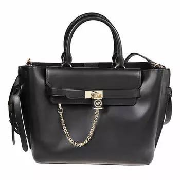 Сумка Michael Kors Hamilton Legacy Large Belted, черный