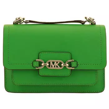 Сумка Michael Kors Heather Xs Shoulder, зеленый