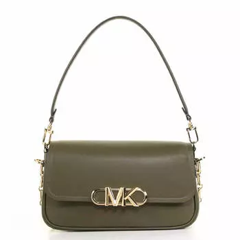 Сумка Michael Kors Parker In Leather, оливковый