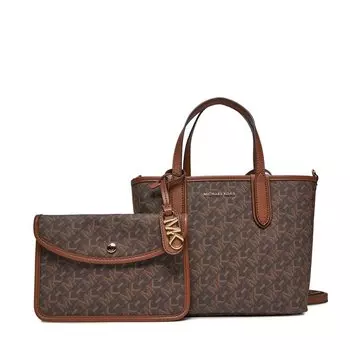 Сумка MICHAEL Michael Kors Eliza, коричневый