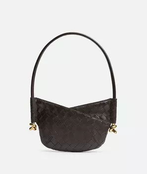 Сумка-мини Bottega Veneta, карамельный