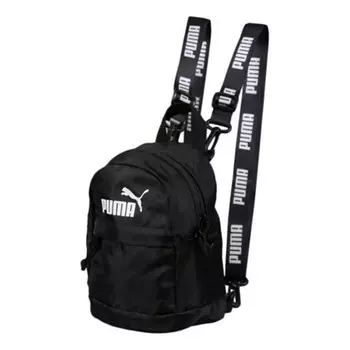 Сумка minime retro backpack 'black' Puma, черный