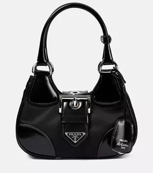 Сумка Moon Re-Nylon Prada, черный