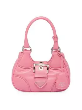 Сумка Prada Moon Padded Nappa Leather, розовый