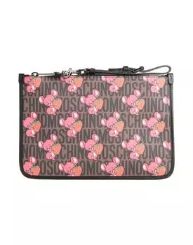 Сумка MOSCHINO, коричневый