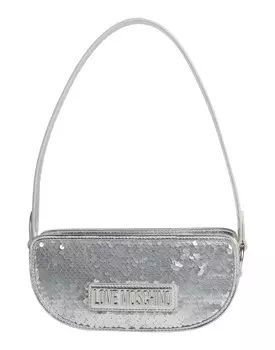Сумка Moschino, серебро