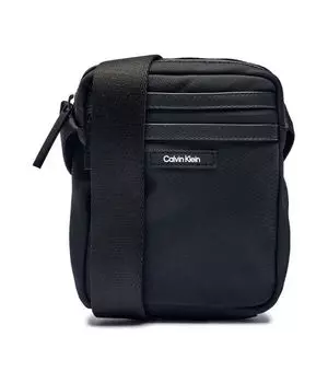 Сумка мужская Calvin Klein через плечо текстильная, черный