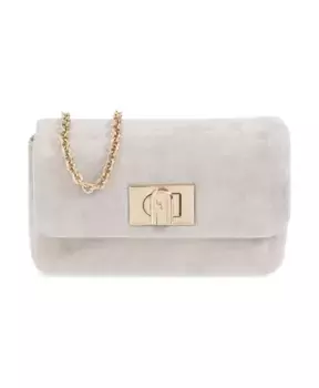 Сумка на плечо 1927 мини Furla, серый