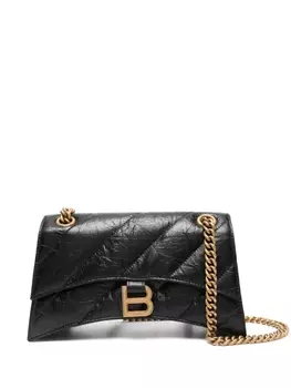 Сумка на плечо Balenciaga Hourglass, черный