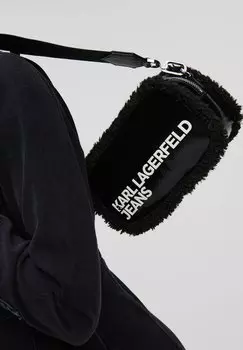 Сумка на плечо BOX LOGO SEARLING Karl Lagerfeld, черный