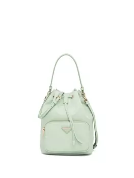 Сумка на плечо Duet Prada, зеленый