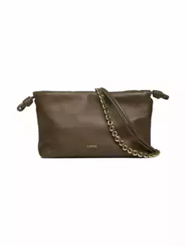 Сумка на плечо Flamenco Loewe, зелёный