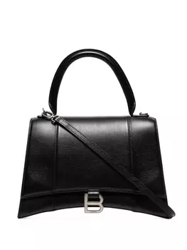 Сумка на плечо Hourglass Balenciaga, черный
