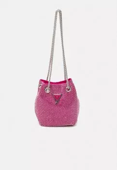 Сумка на плечо Junior Lua Pouch Minime Guess, цвет scared pink