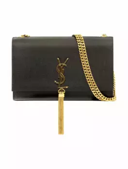Сумка на плечо Kate Monogramm Saint Laurent, черный