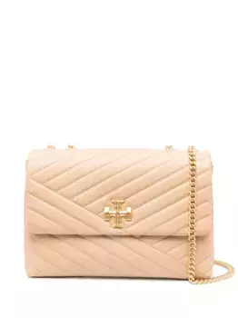 Сумка на плечо Kira с узором шеврон Tory Burch, нейтральный