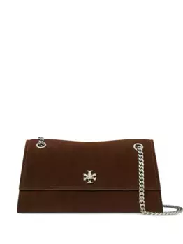 Сумка на плечо Kira Turnlock Tory Burch, коричневый