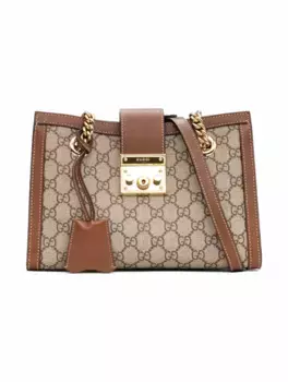 Сумка на плечо Padlock GG Gucci, мультиколор