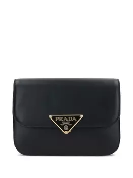 Сумка на плечо Prada Emblme, черный