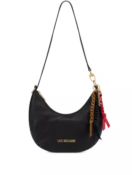 Сумка на плечо с логотипом Love Moschino, черный