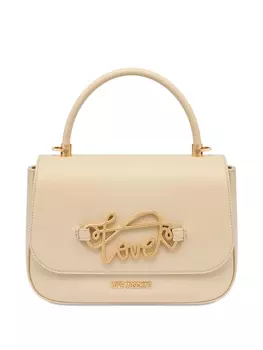 Сумка на плечо с логотипом Love Moschino, нейтральный
