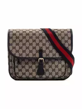 Сумка на плечо с монограммой Gucci, мультиколор