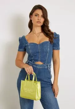 Сумка на плечо SILVANA Guess, зеленый