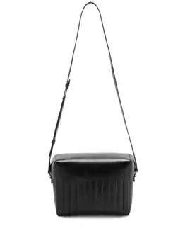 Сумка на плечо со вставками JIL SANDER, черный