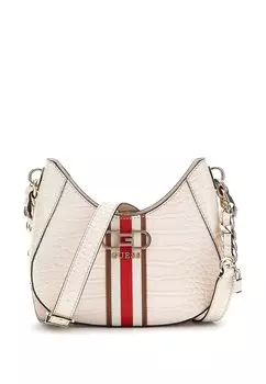 Сумка NELKA KROKO Guess, цвет creme