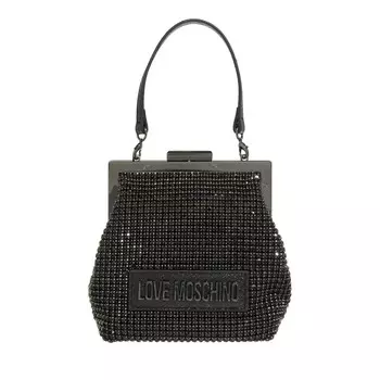 Сумка неро+неро Love Moschino, черный