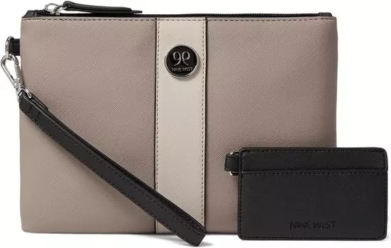 Сумка Nine West Natala Single Wristlet Duo, цвет Greystone Multi