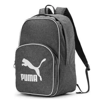 Сумка originals retro woven backpack 'grey white' Puma, серый
