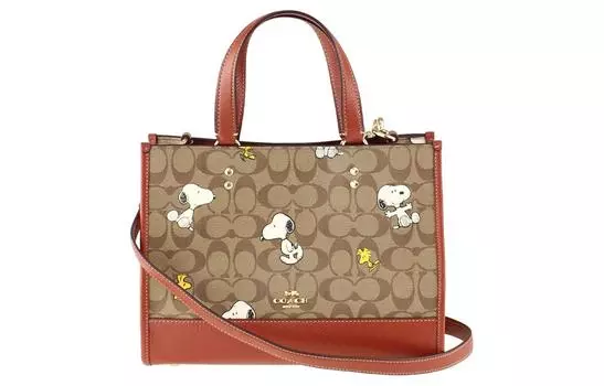 Сумка Peanuts x Snoopy x Dempsey COACH