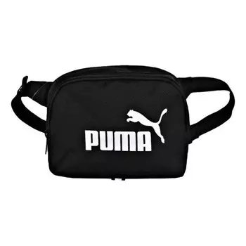 Сумка phase waist bag 'black white' Puma, черный