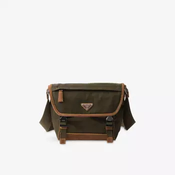 Сумка плечевая Prada, зеленый