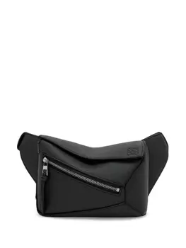 Сумка-пояс LOEWE mini Puzzle, черный