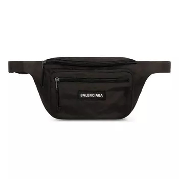 Сумка поясная Balenciaga Explorer, черный