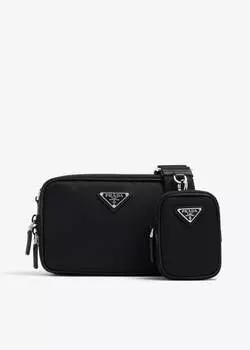 Сумка Prada Brique Re-Nylon, черный