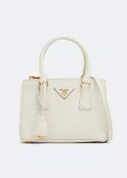 Сумка Prada Galleria Leather Micro, белый