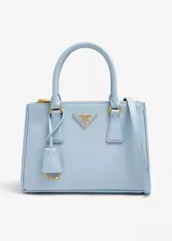 Сумка Prada Galleria Small Leather, синий