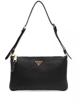 Сумка Prada с логотипом, черный