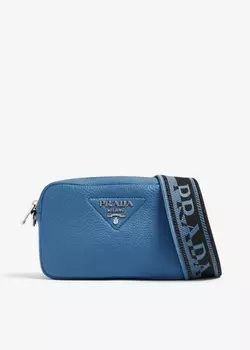 Сумка Prada Small Leather, синий