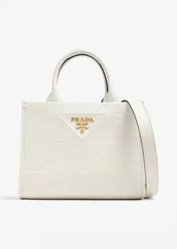 Сумка Prada Symbole Small Handbag, белый