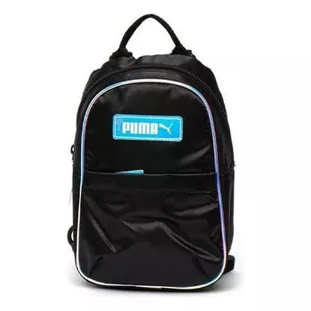 Сумка prime time mini backpack 'black blue' Puma, черный