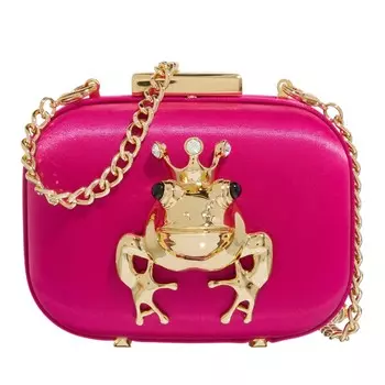 Сумка пурпурная Love Moschino, розовый